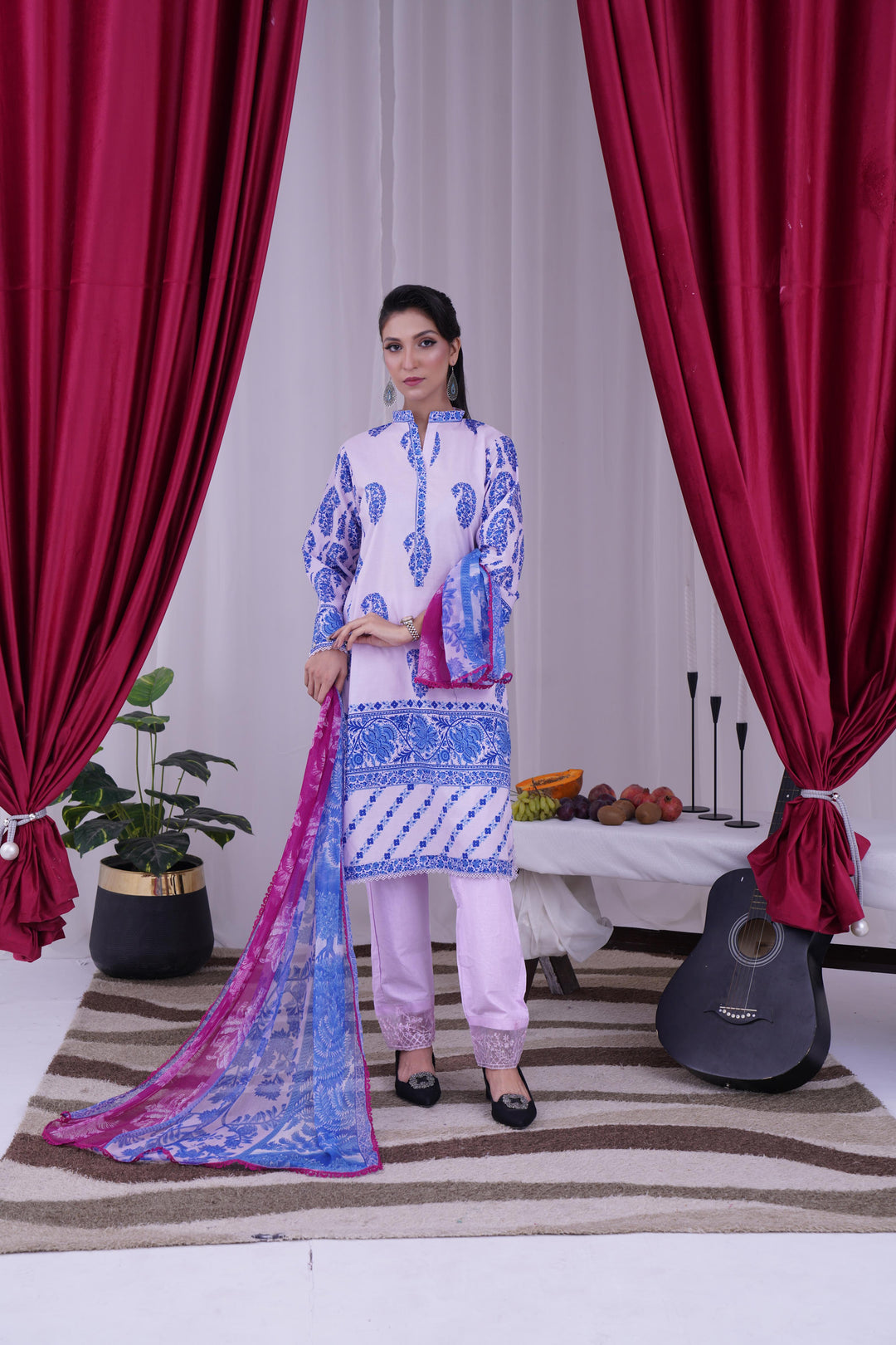 Design 5A - Sana Safinaz Mahay Stitched