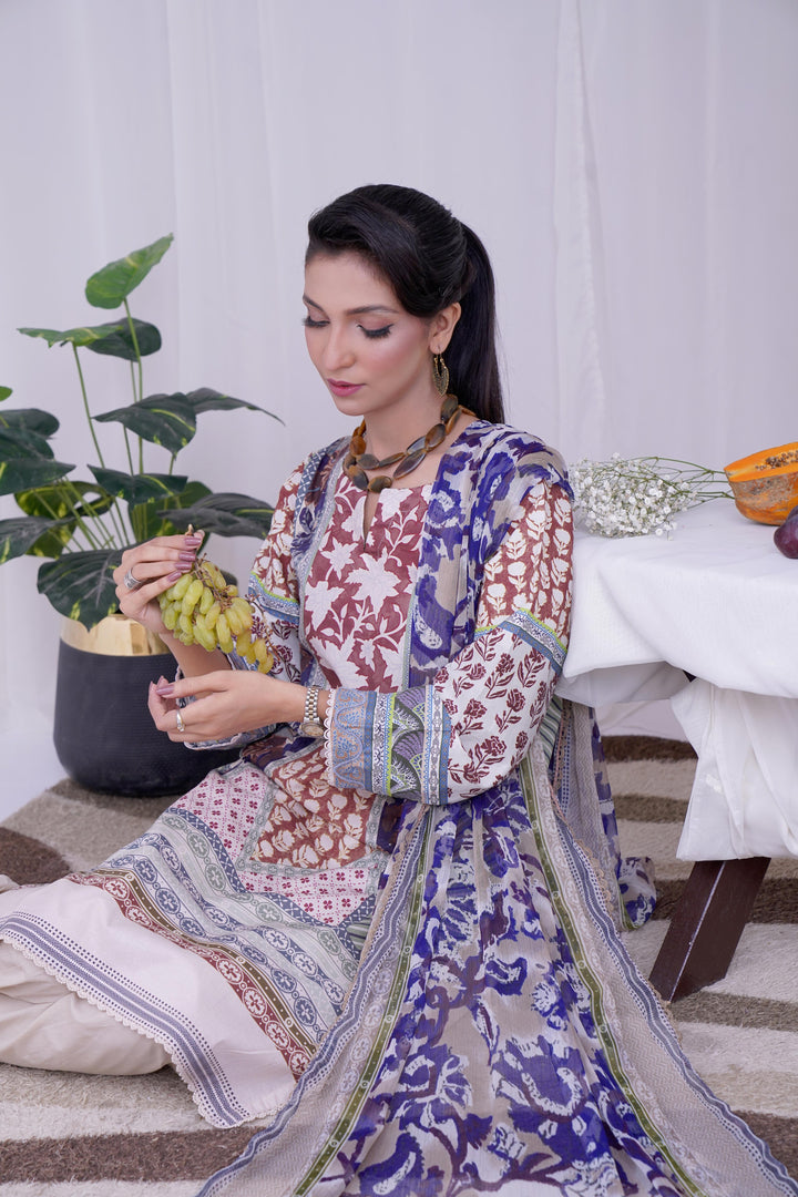 Design 6A - Sana Safinaz Mahay Stitched