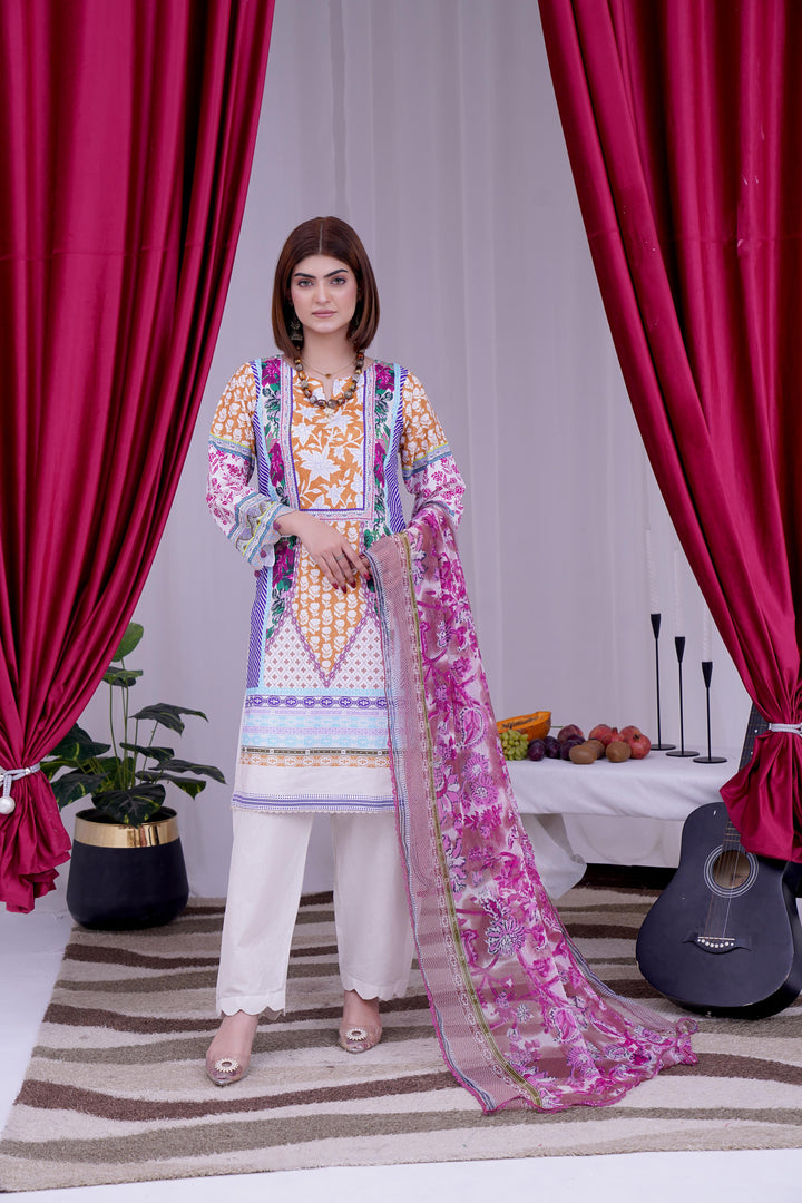 Design 6B - Sana Safinaz Mahay Stitched