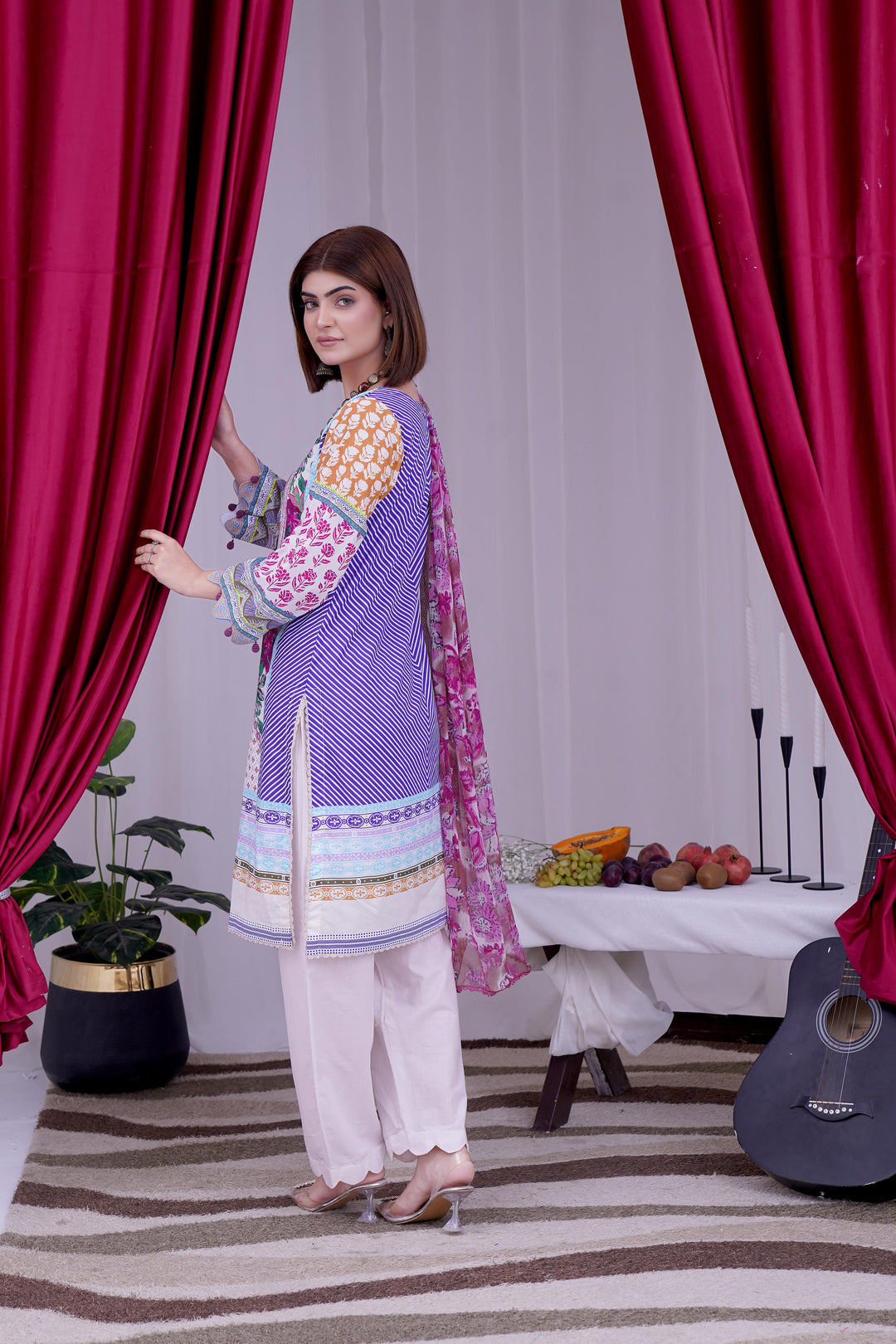 Design 6B - Sana Safinaz Mahay Stitched