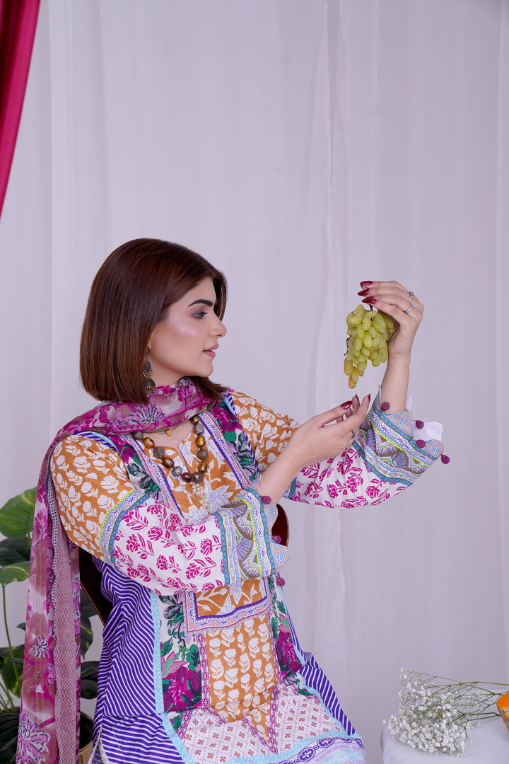 Design 6B - Sana Safinaz Mahay Stitched