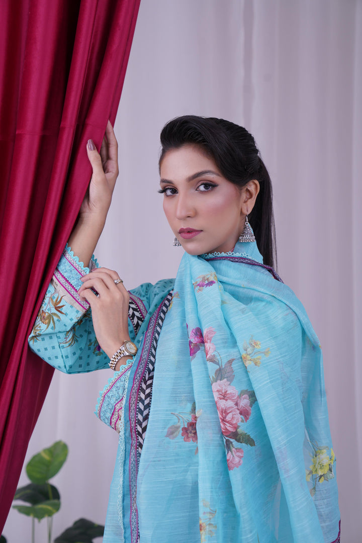 Design 8B - Sana Safinaz Mahay Stitched