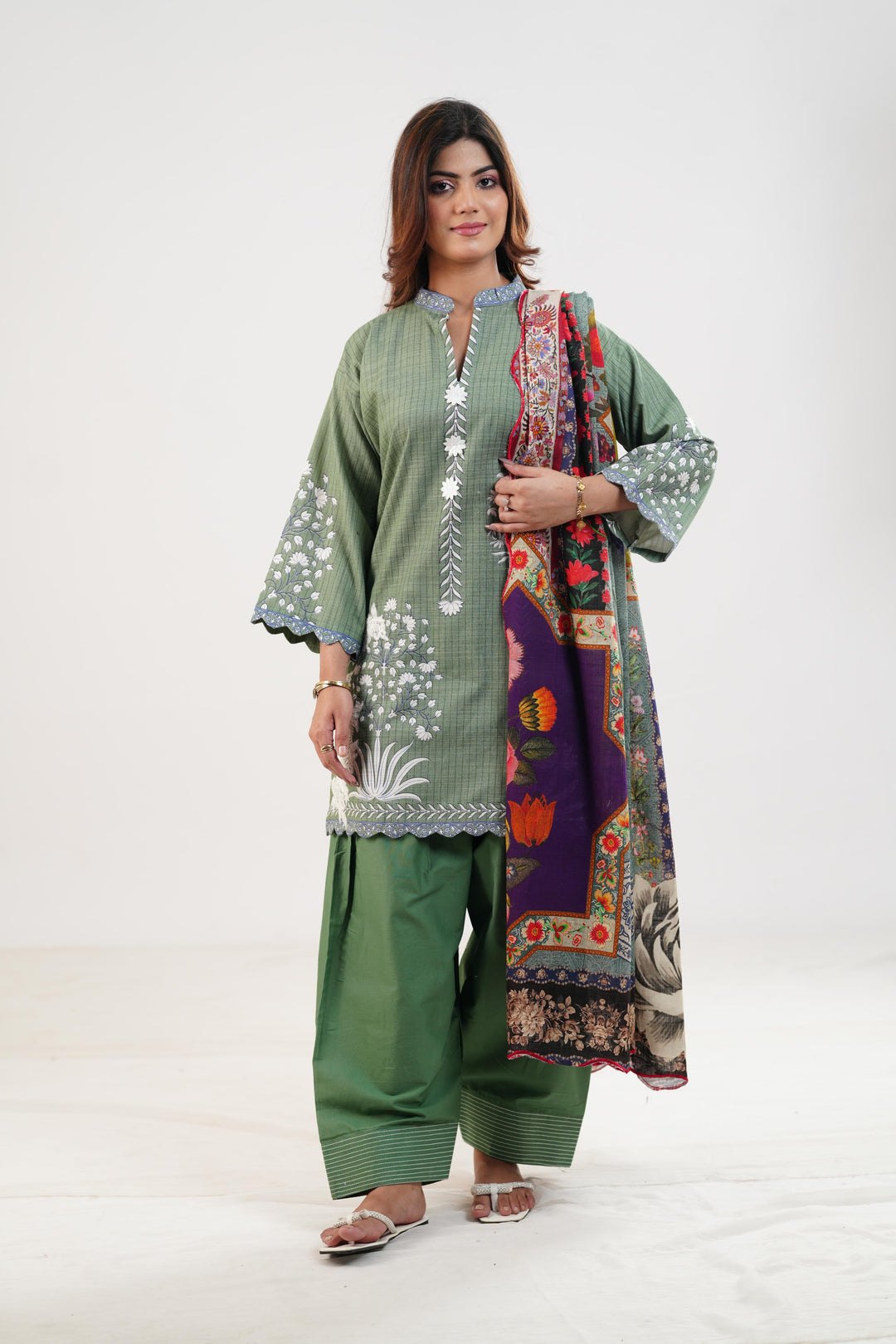 Design 6B - Sana Safinaz Mahay Stitched