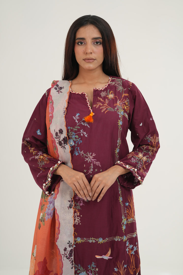 Design 5B - Sana Safinaz Mahay Stitched