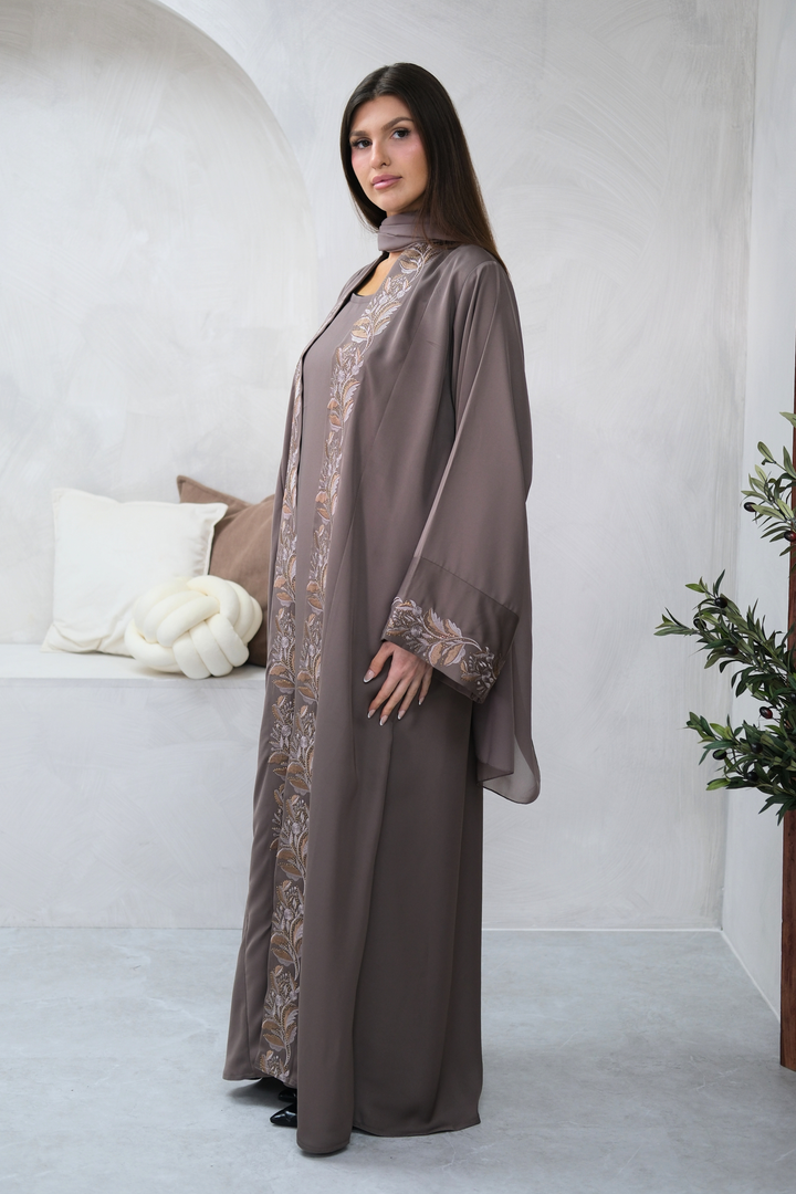 Desert Bloom Abaya