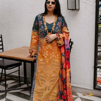 Halcy - Afrozeh Luxury Lawn Stitched
