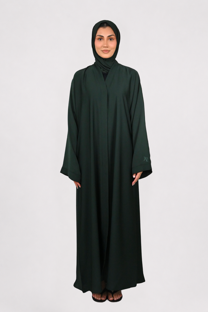 Green Signature Abaya