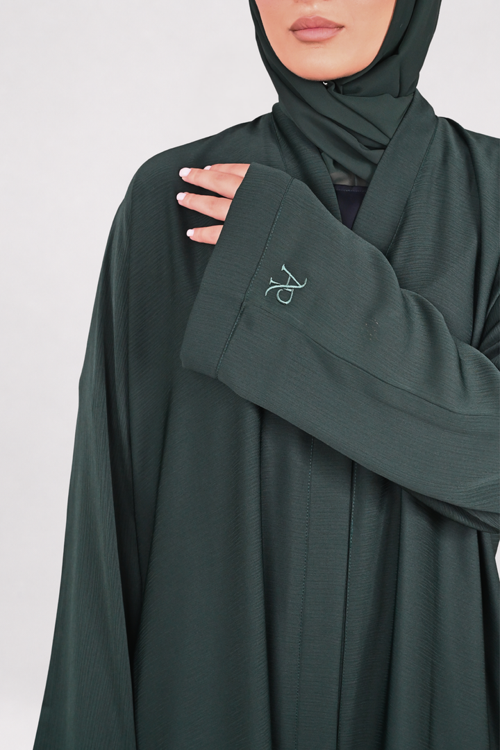 Green Signature Abaya