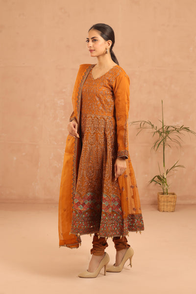 Design 5 - AlKaram Stitched Heavy Formals 24'