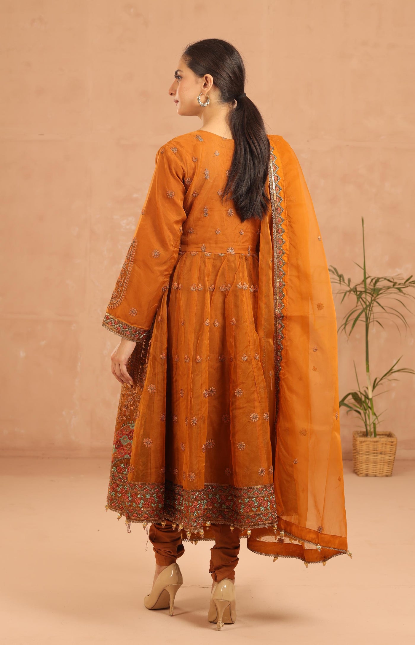 Design 5 - AlKaram Stitched Heavy Formals 24'