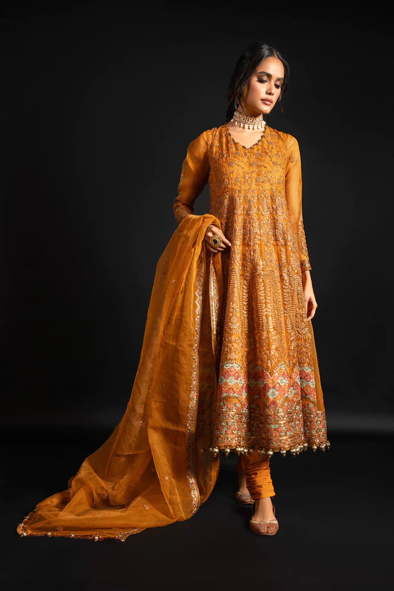 Design 5 - AlKaram Stitched Heavy Formals 24'