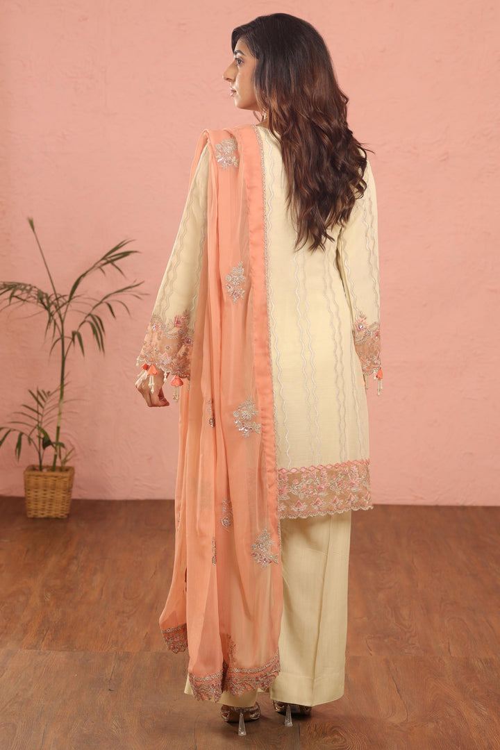 Design 6 - AlKaram Stitched Heavy Formals 24'