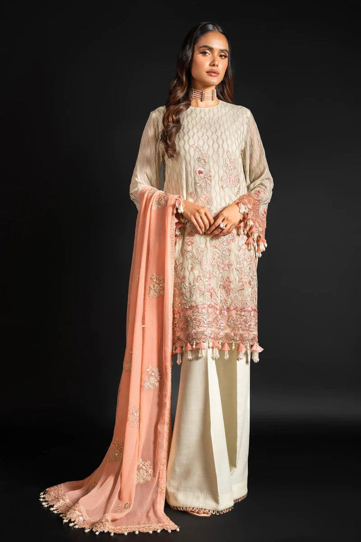Design 6 - AlKaram Stitched Heavy Formals 24'