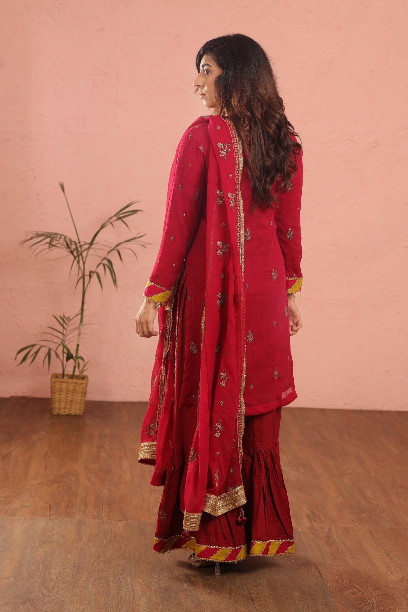 Design 7 - AlKaram Stitched Heavy Formals 24'