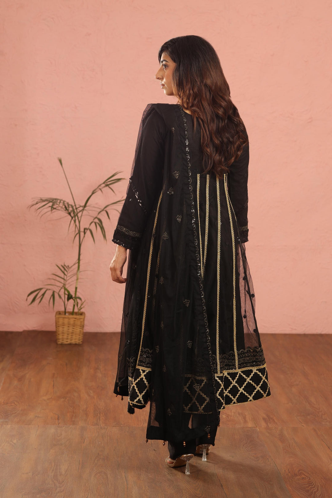 Design 10 - AlKaram Stitched Heavy Formals 24'