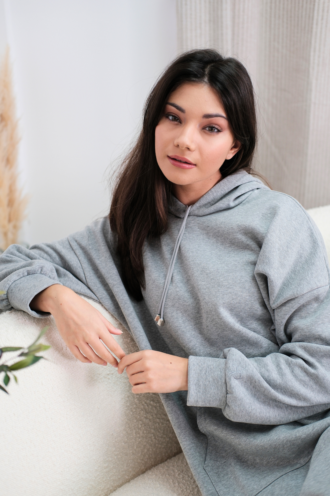 Signature Grey Hoodie Dress