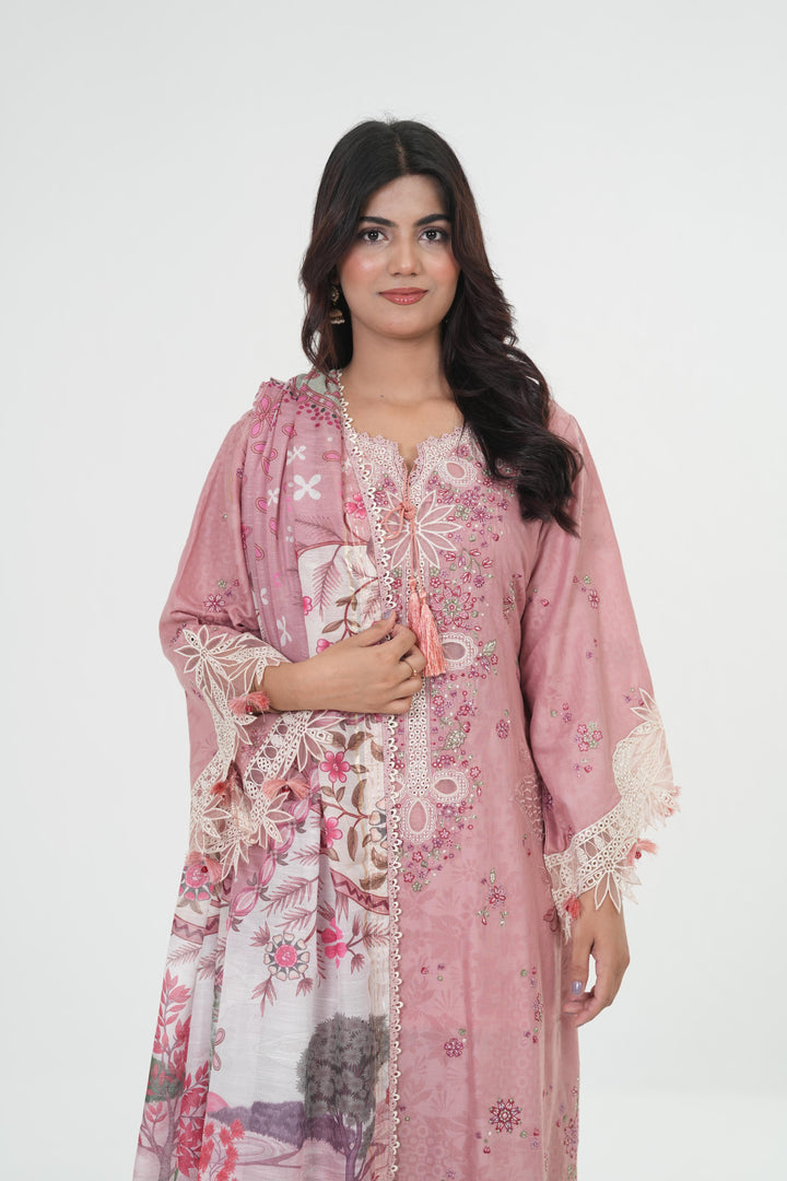 Design 4 - Jazmin Iris Luxury Stitched