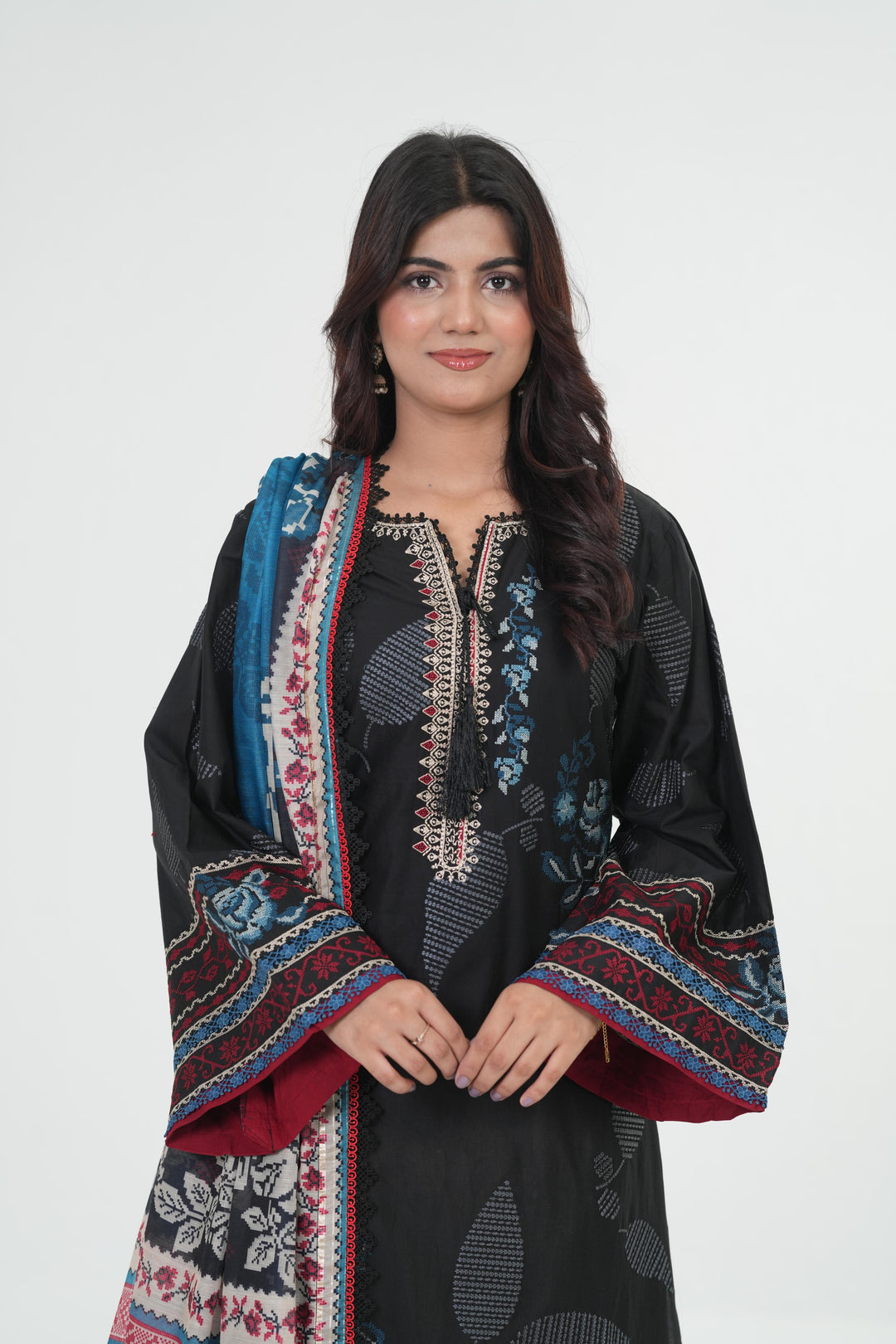 Design 5 - Jazmin Iris Luxury Stitched