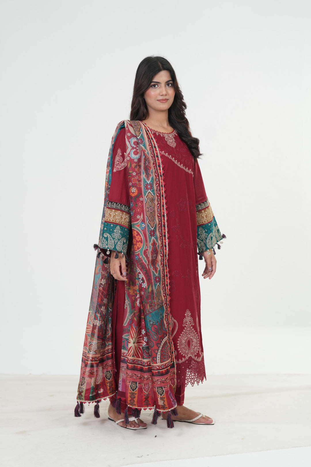 Design 8 - Jazmin Iris Luxury Stitched