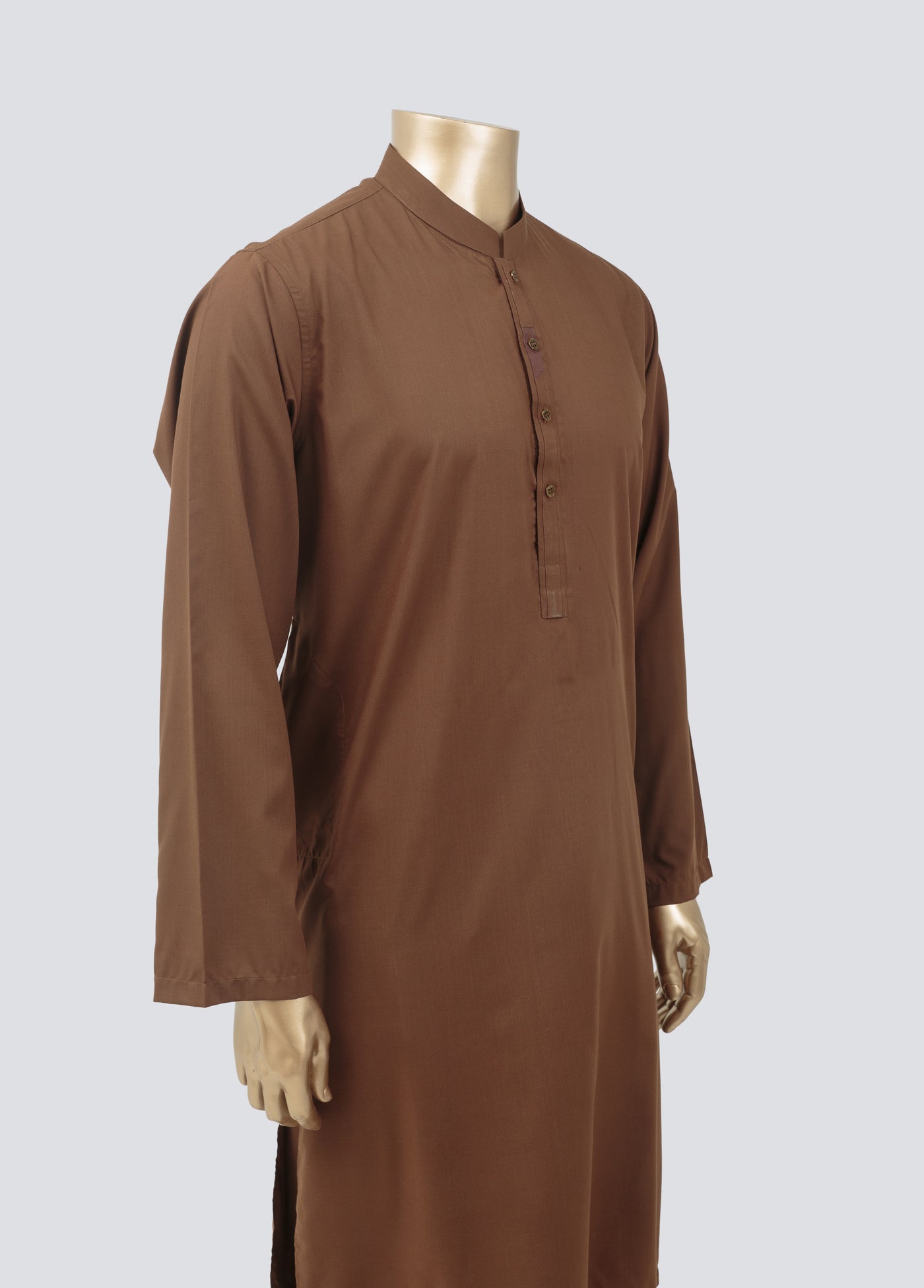 Plain Brown Kameez Shalwar - Raf Raf