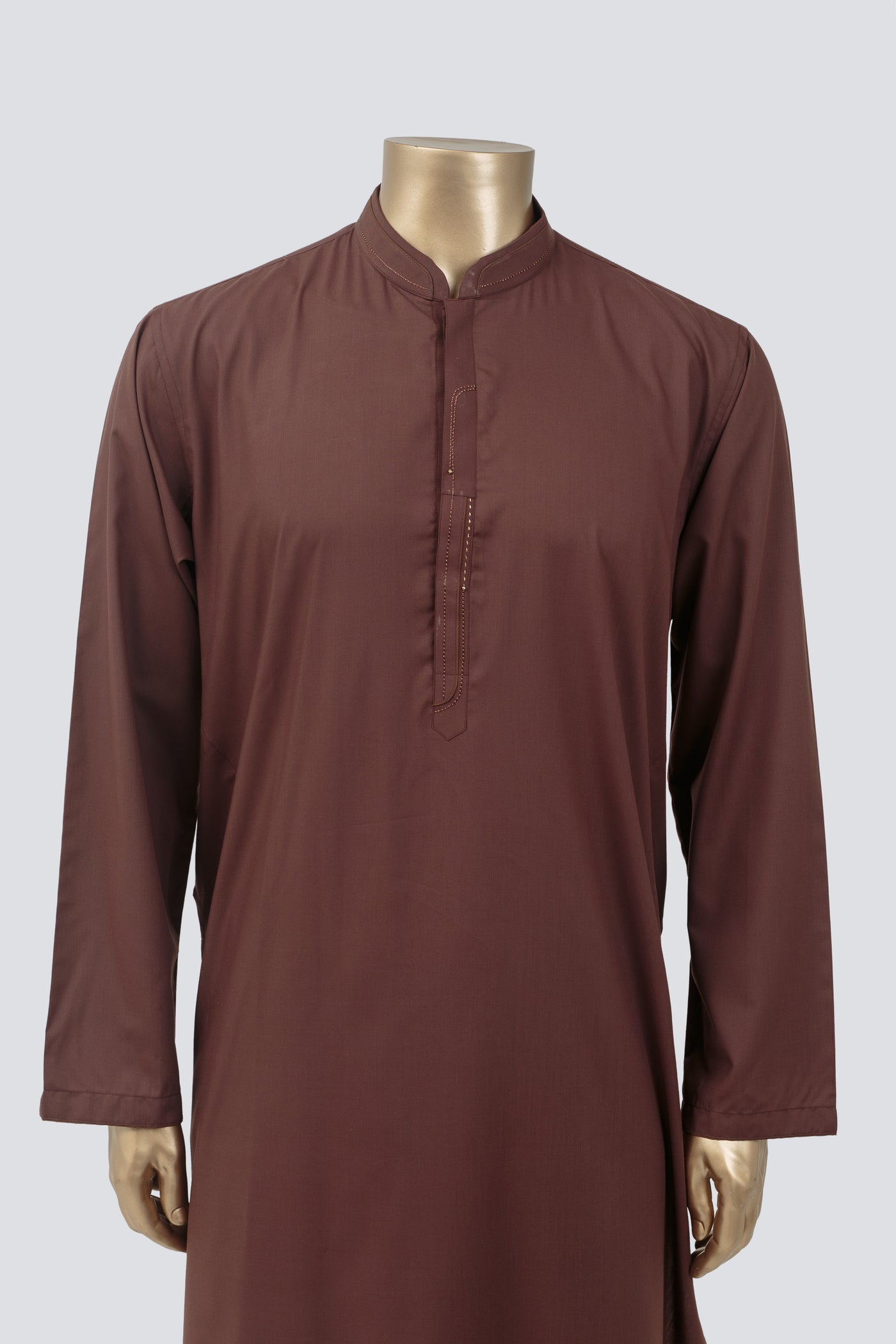 Plain Brown Kameez Shalwar - Raf Raf