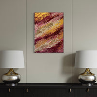 Colour Of The Season - A2 Burgundy Canvas