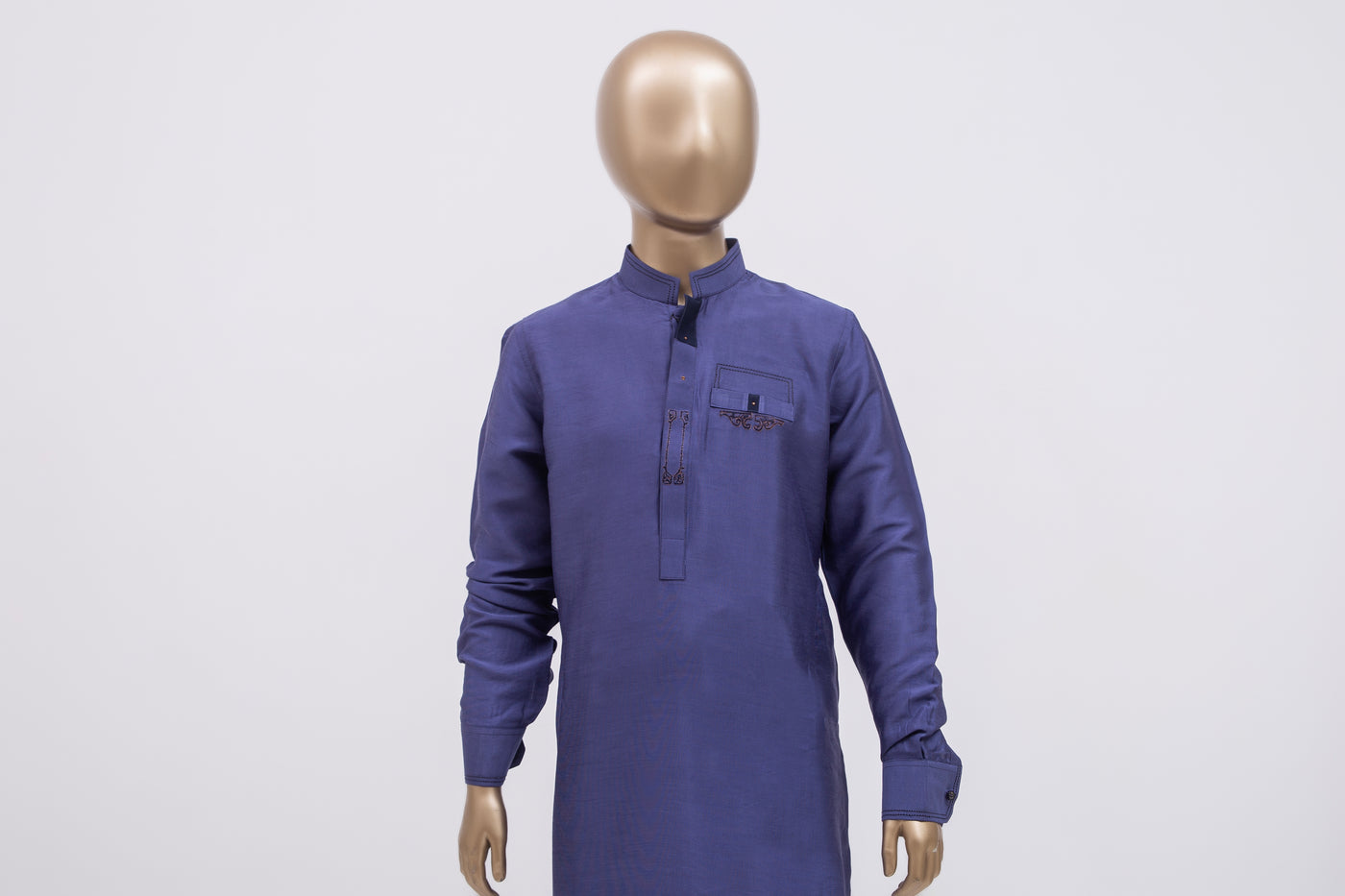 Plain Midnight Blue Shalwar Kameez - Raf Raf