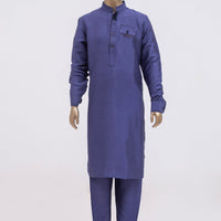 Plain Midnight Blue Shalwar Kameez - Raf Raf