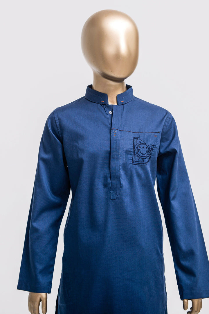 Plain Royal Blue Shalwar Kameez - Raf Raf