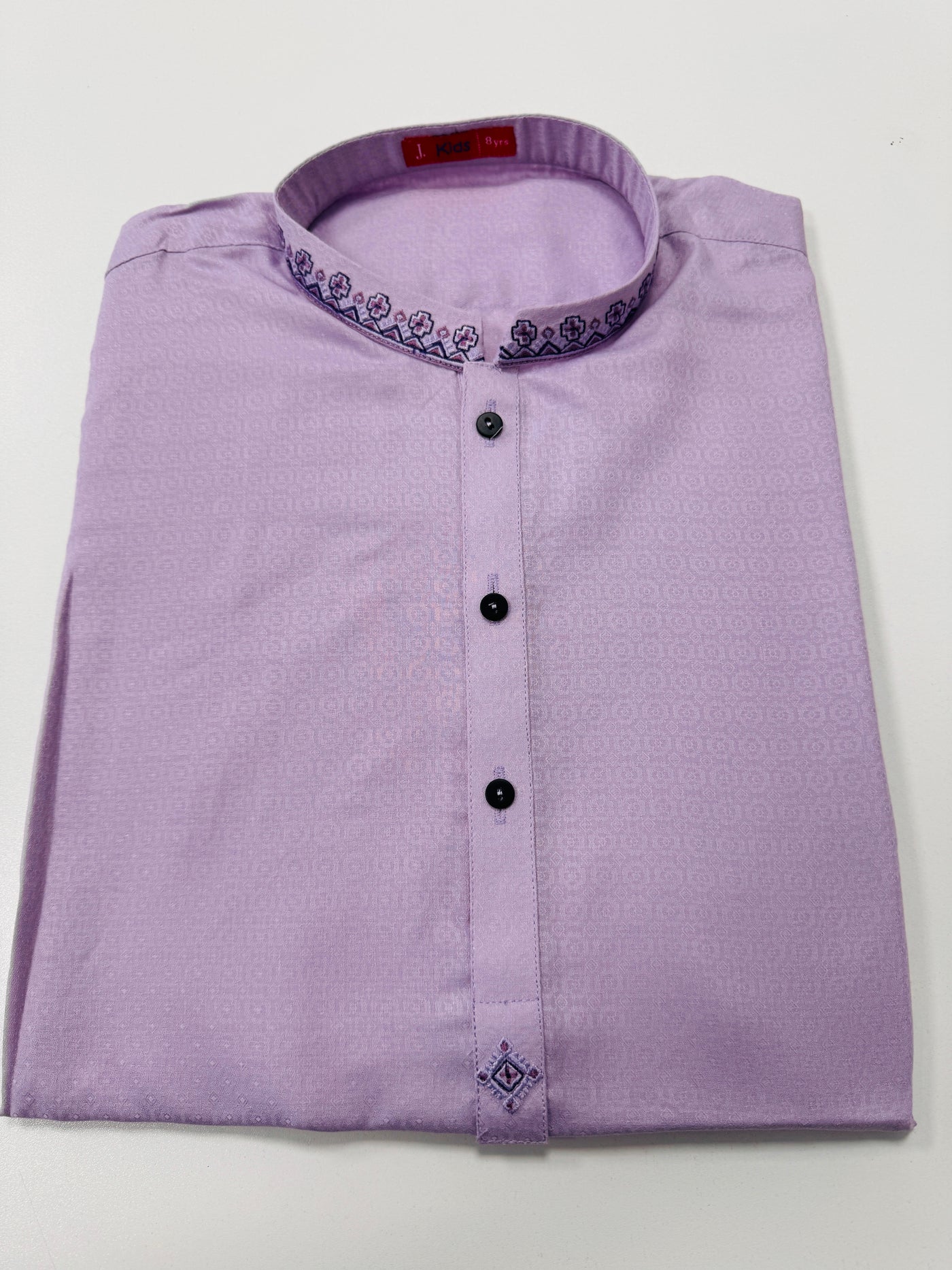 Blended Purple Kurta - J. Junaid Jamshed