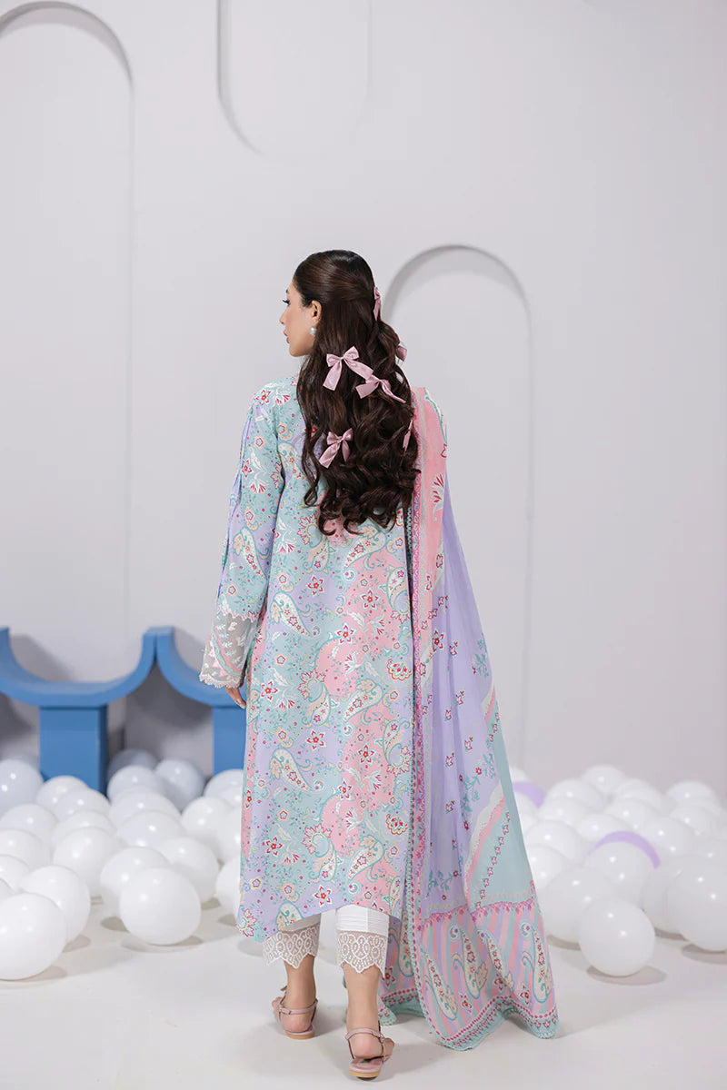 Jade - Qalamkar Q-Print Embroidered Stitched
