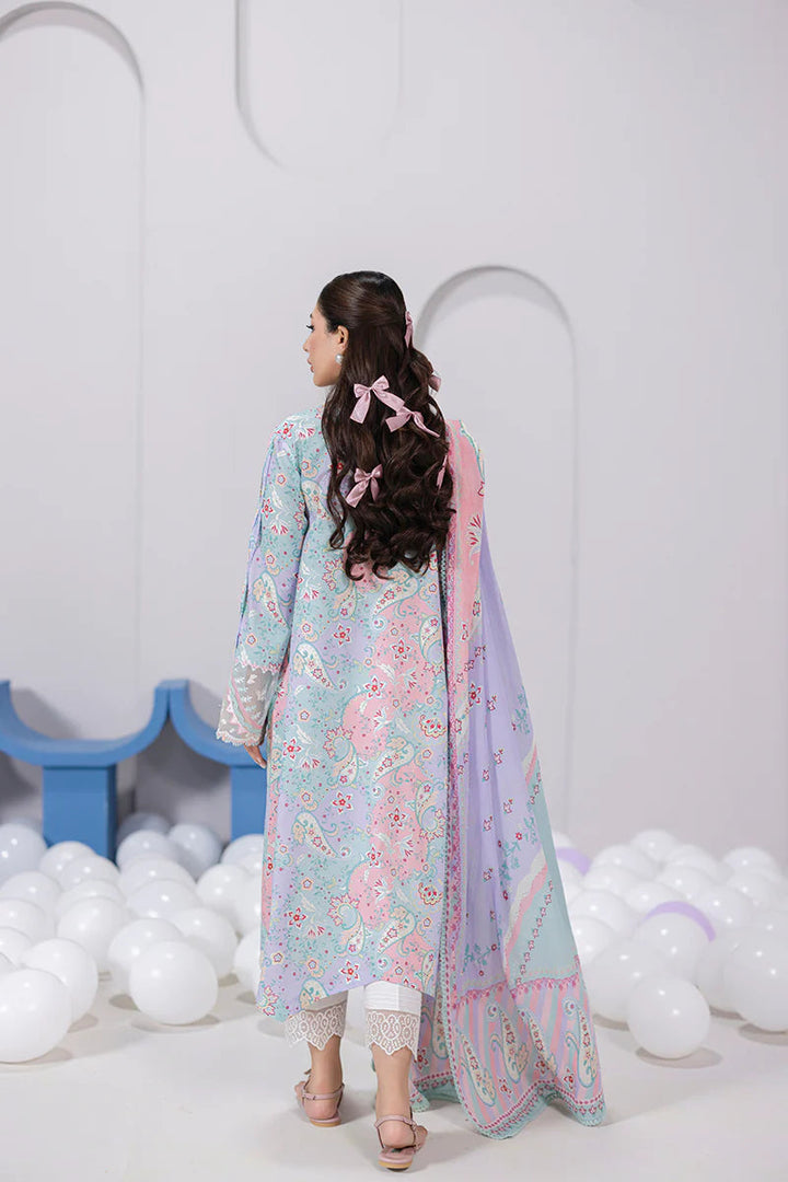Jade - Qalamkar Q-Print Embroidered Stitched