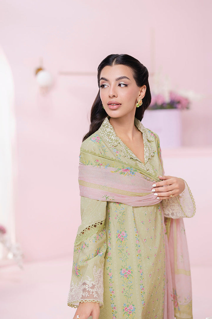 Xena - Qalamkar Q-Print Embroidered Stitched