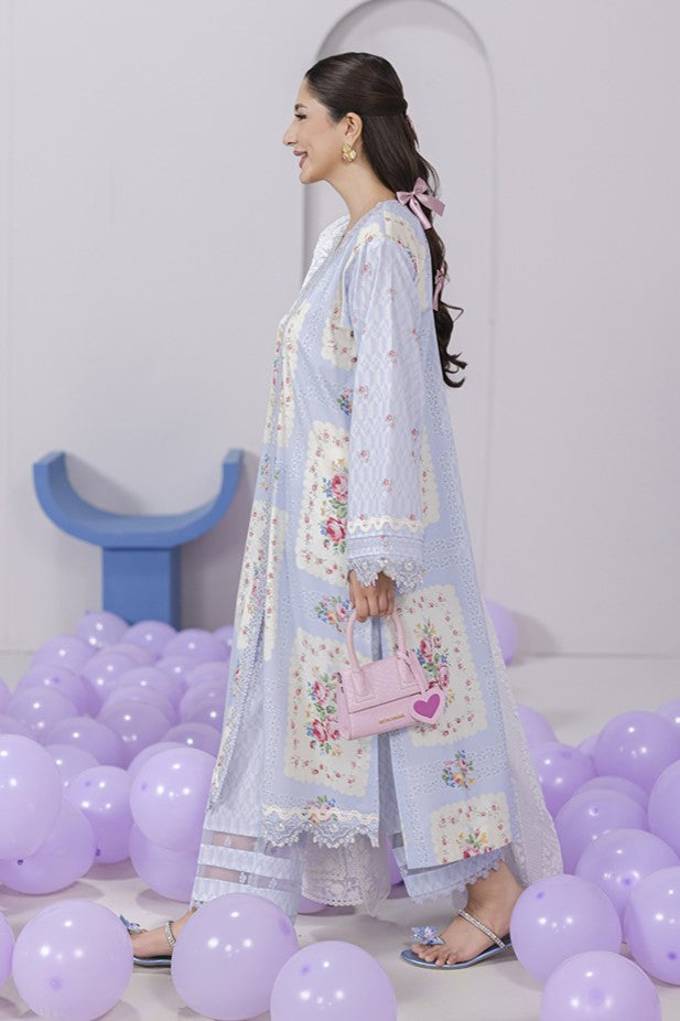 Esme - Qalamkar Q-Print Embroidered Stitched