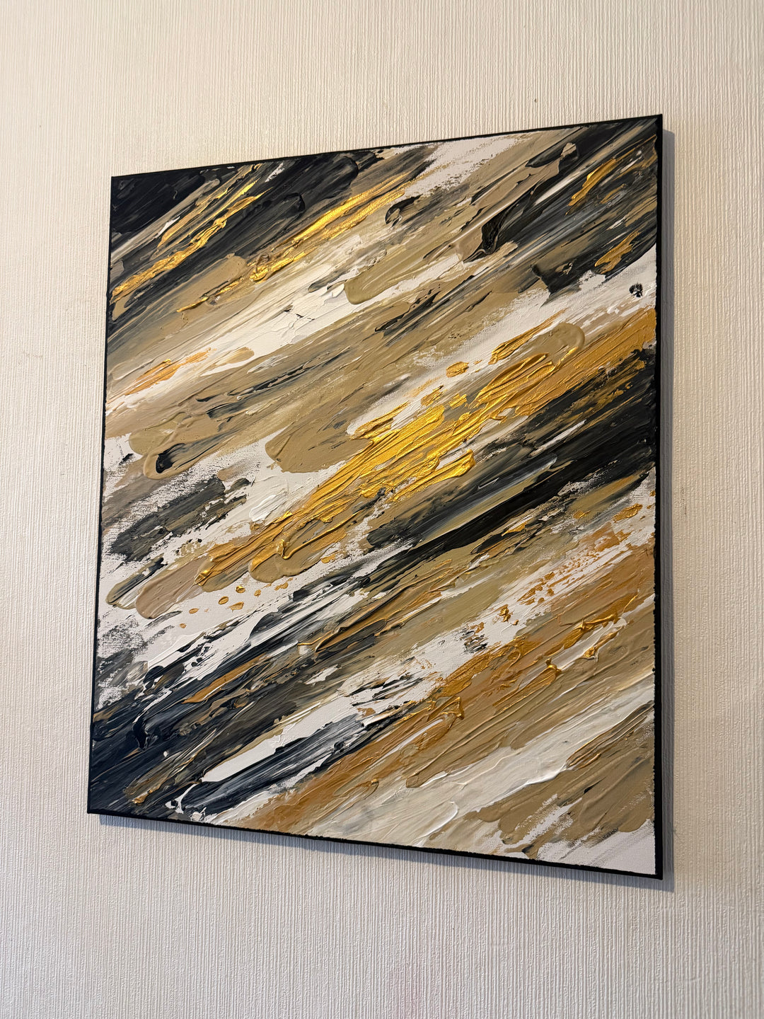 Monochrome - Abstract Canvas