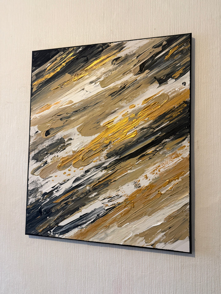 Monochrome - Abstract Canvas