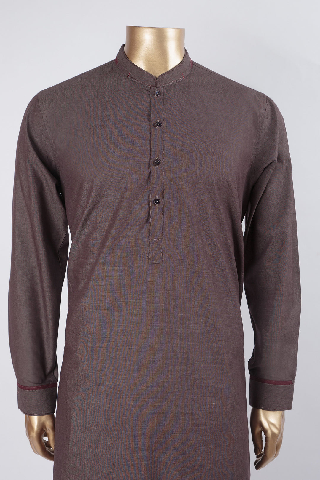 Plain Grey Kameez Shalwar - Raf Raf