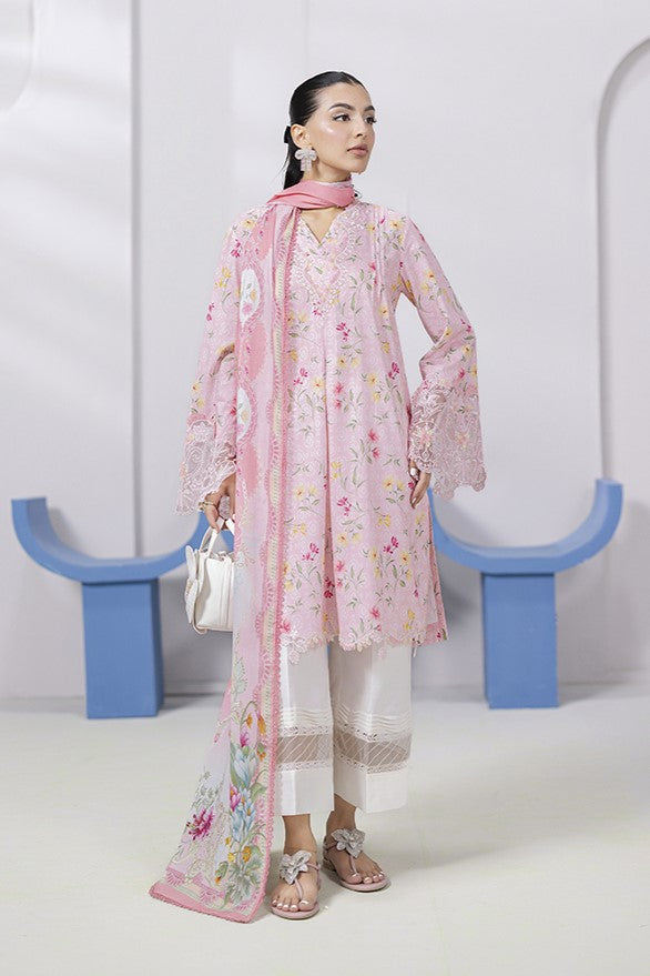 Anna - Qalamkar Q-Print Embroidered Stitched