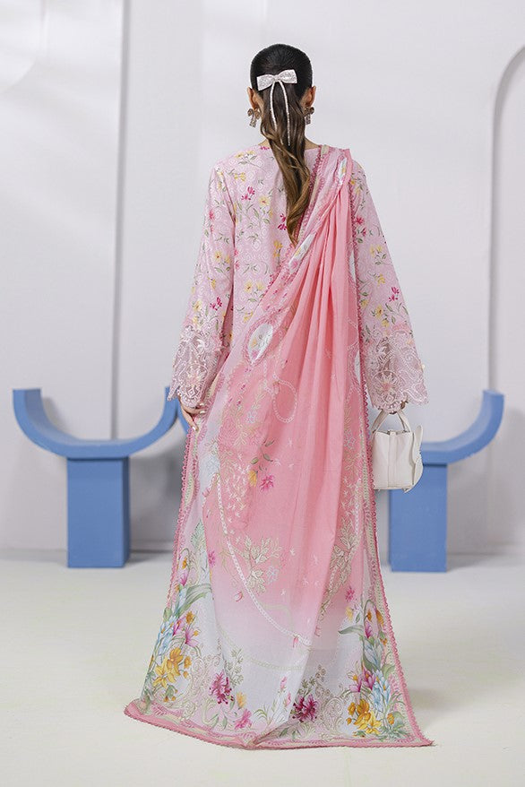 Anna - Qalamkar Q-Print Embroidered Stitched