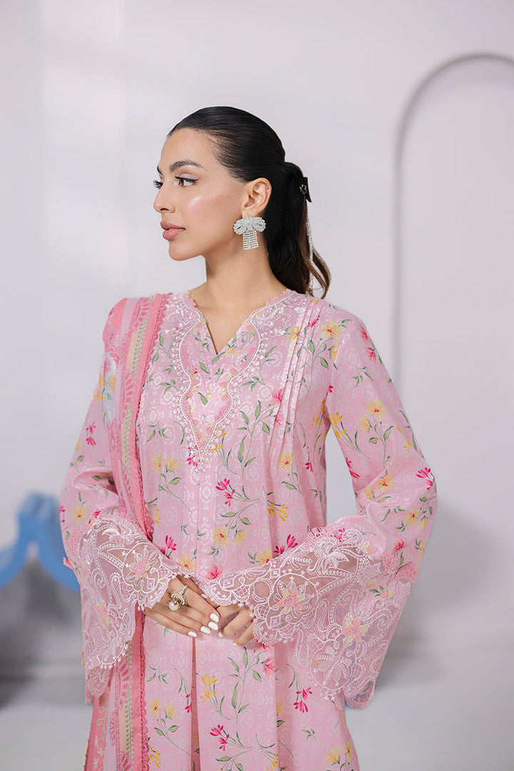 Anna - Qalamkar Q-Print Embroidered Stitched