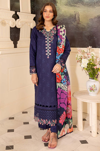 Indigo - Farasha Seraya Stitched Lawn SS'24