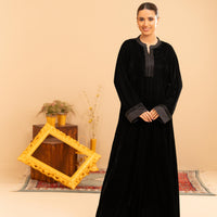 Velour Veil Dress