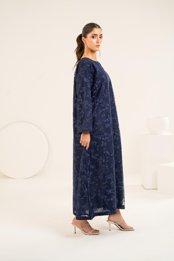 Amara Navy Midi Dress