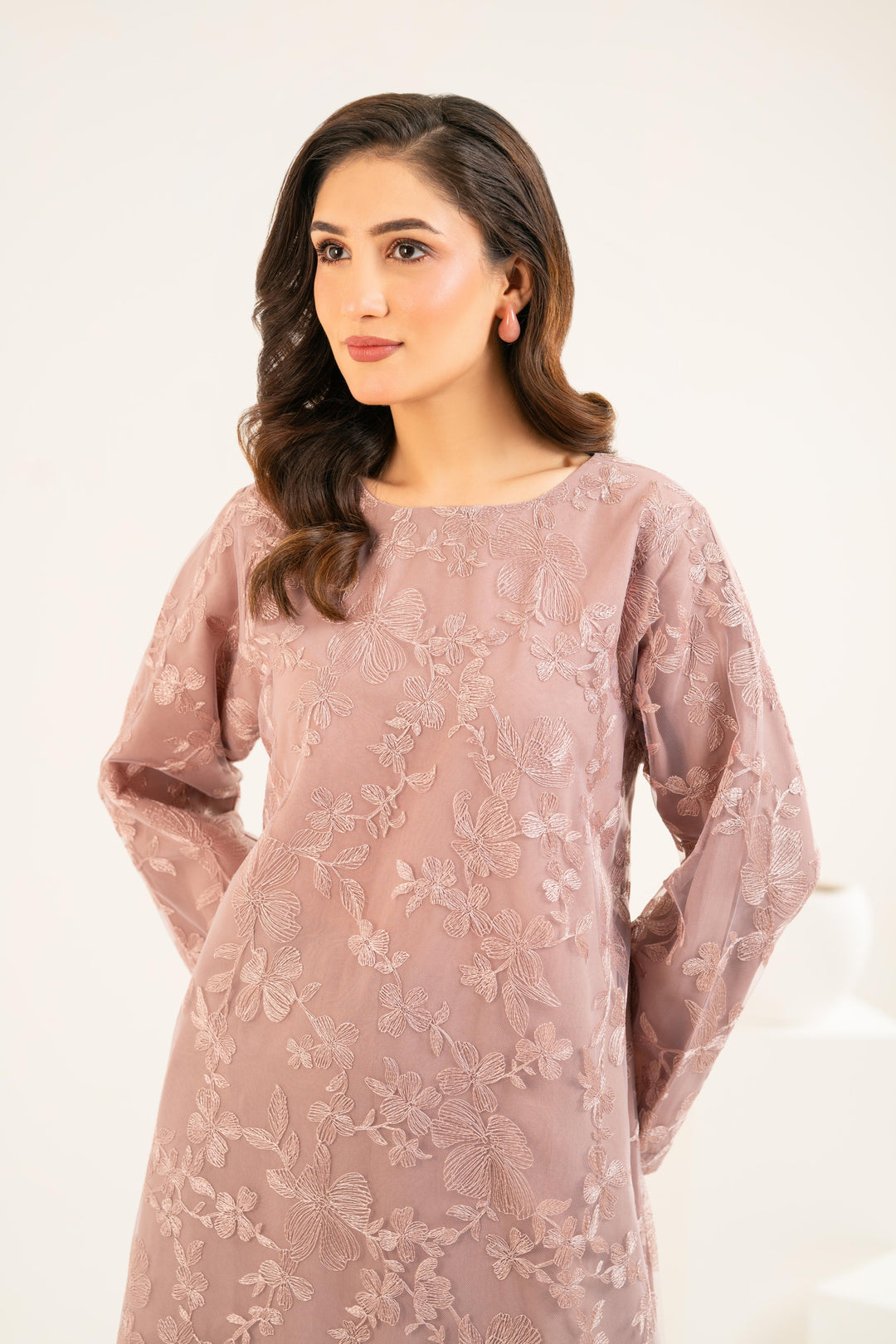 Amara Blush Midi Dress