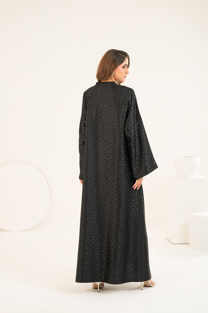 Luxe Black Kaftan