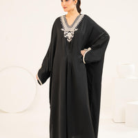 Satin Embellished Kaftan