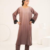Dual-Tone Silk Co-ord