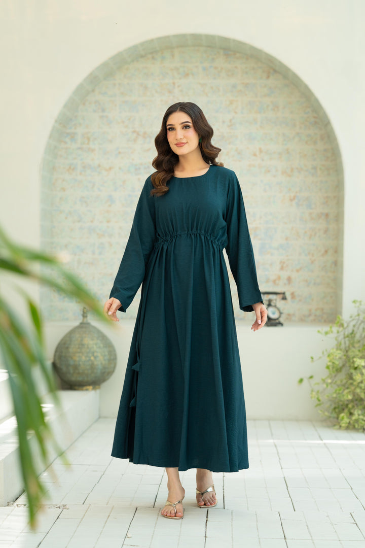 Emerald Flow Dress