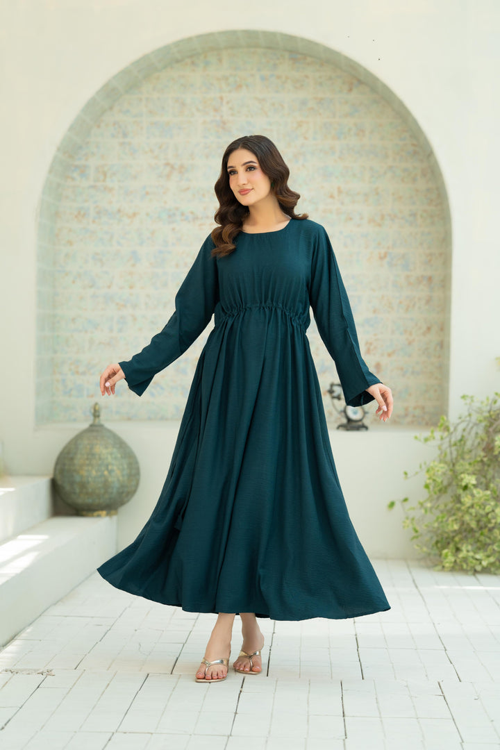 Emerald Flow Dress