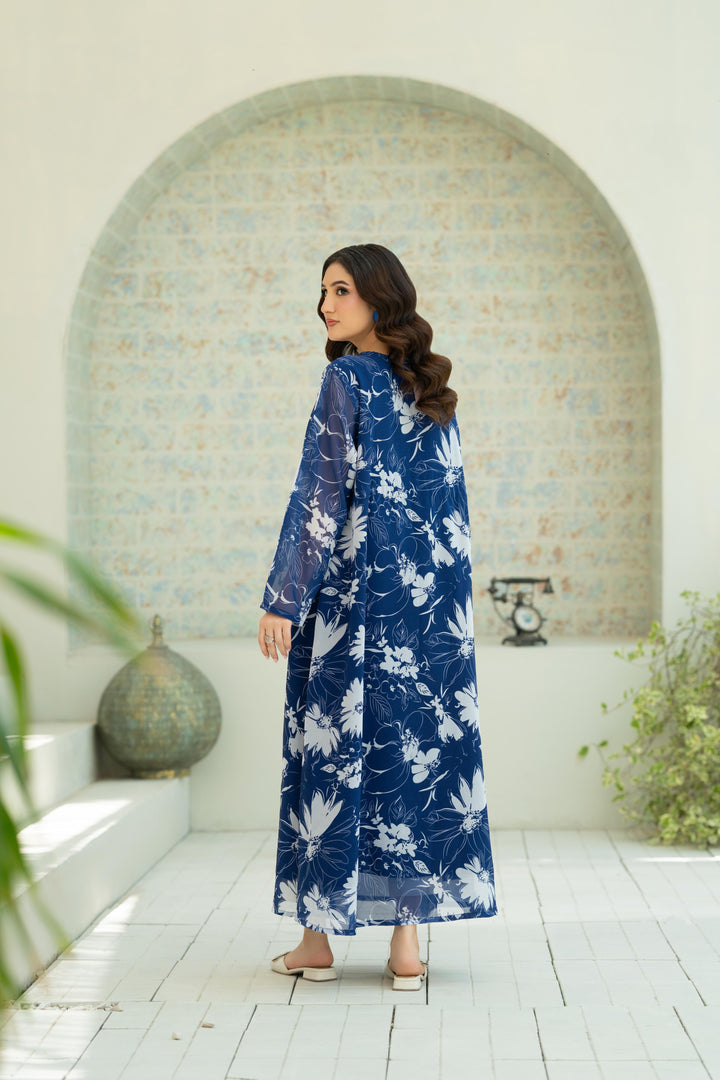 Blue Petal Dress